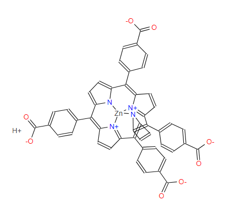 內(nèi)消旋-四(4-羧基苯基)卟啉鋅(II),zinc(II) tetrakis(4-carboxyphenyl)porphine