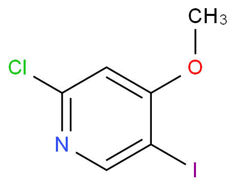2-氯-5-碘-4-甲氧基吡啶,2-chloro-5-iodo-4-methoxypyridine