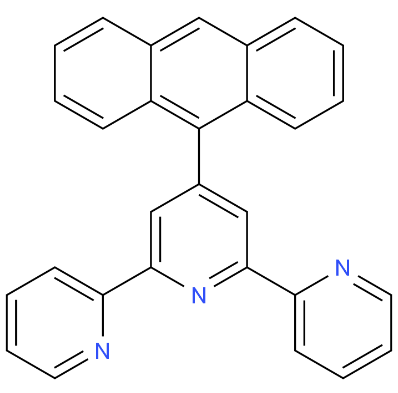 4-(9-蒽基)-2,2':6',2''-三联吡啶,4'-anthracen-9-yl-2,2':6',2''-terpyridine