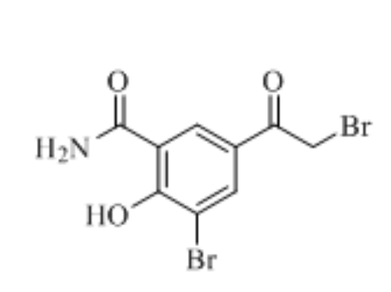 盐酸拉贝洛尔杂质,3-bromo-5-(2-bromoacetyl)-2-hydroxybenzamide