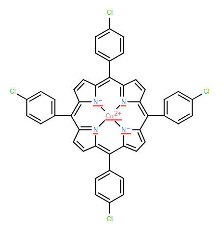 四对氯代苯基卟啉钴(II),meso-Tetrakis(4-chlorophenyl)porphyrin-Co(II)