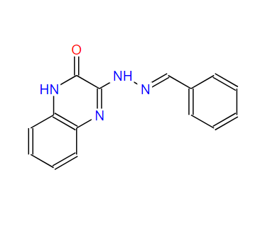 苯甲醛N-（3-氧代-3,4-二氢-2-喹喔啉基）腙,BENZENECARBALDEHYDE N-(3-OXO-3,4-DIHYDRO-2-QUINOXALINYL)HYDRAZONE