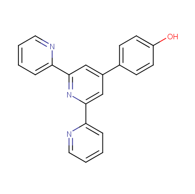 4'-(4-羥基苯基)-2,2':6',2"-三聯(lián)吡啶,4-([2,2':6',2''-terpyridin]-4'-yl)phenol