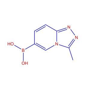 3-甲基-[1,2,4]三唑并[4,3-a]吡啶-6-基-6-硼酸1231934-39-6