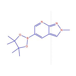 2-甲基-5-(4,4,5,5-四甲基-1,3,2-二氧硼杂环戊烷-2-基)-2H-吡唑并[3,4-b]吡啶1809889-70-0