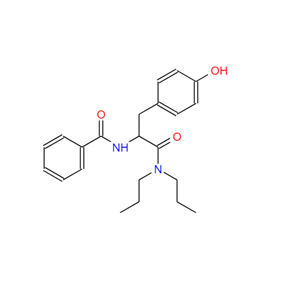 N-苯甲酰基-DL-酪氨酰二正丙胺 57227-09-5