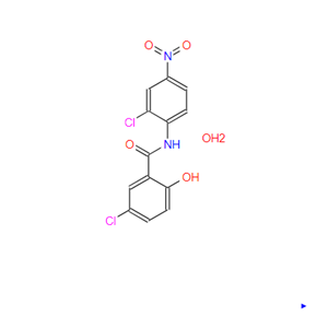 氯硝柳胺一水合物,5-Chloro-N-(2-chloro-4-nitrophenyl)-2-hydroxybenzamide monohydrate