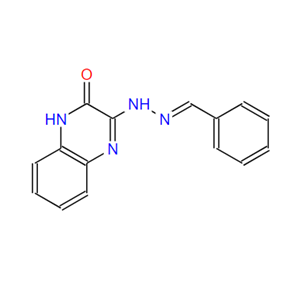 苯甲醛N-（3-氧代-3,4-二氢-2-喹喔啉基）腙,BENZENECARBALDEHYDE N-(3-OXO-3,4-DIHYDRO-2-QUINOXALINYL)HYDRAZONE
