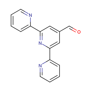 2,2':6',2'-三吡啶-4'-甲醛  2,2':6',2''-terpyridine-4'-carboaldehyde 108295-45-0 4'-甲酰基-2,2':6',2"-三联吡啶 公斤级供货，可按需分装