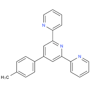 4'-(4-甲基苯基)-2,2':6',2"-三联吡啶 4'-(4-Methylphenyl)-2,2':6',2''-terpyridine   89972-77-0 公斤级供货，可按需分装 