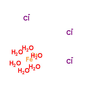 六水三氯化铁,iron trichloride hexahydrate