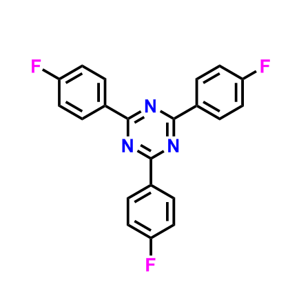 2,4,6-三(4-氟苯基)-1,3,5-三嗪,1,3,5-Triazine, 2,4,6-tris(4-fluorophenyl)-