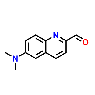 6-（二甲氨基）喹啉-2-甲醛,6-(Dimethylamino)quinoline-2-carbaldehyde