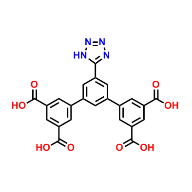 5'-（1H-四唑-5-基）-[1，1':3'，1'-三苯基]-3,3''，5,5'-四羧酸,5-(1H-tetrazol-5-yl)-[1,1:3,1-terphenyl]-3,3,5,5-tetracarboxylic acid