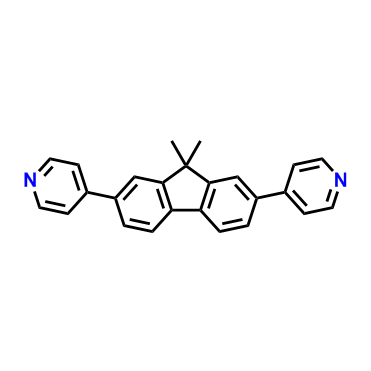 4,4'-(9,9-二甲基-9H-芴-2,7-二基)二吡啶,Pyridine,4,4'-(9,9-dimethyl-9H-fluorene-2,7-diyl)bis-