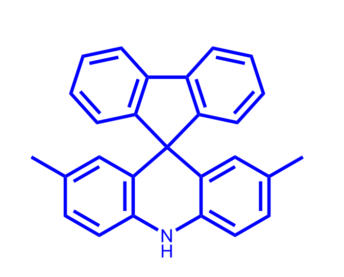 Spiro[acridine-9(10H),9'-[9H]fluorene], 2,7-dimethyl-,Spiro[acridine-9(10H),9'-[9H]fluorene], 2,7-dimethyl-