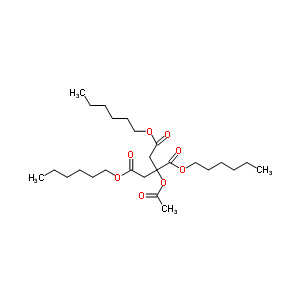 乙酰柠檬酸三正己酯,trihexyl 2-acetyloxypropane-1,2,3-tricarboxylate