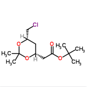 (4R-CIS)-6-氯甲基-2,2-二甲基-1,3-二氧戊环-4-乙酸叔丁酯,(4R-cis)-6-Chloromethyl-2,2-dimethyl-1,3-dioxane-4-acetic Acid tert-Butyl Ester