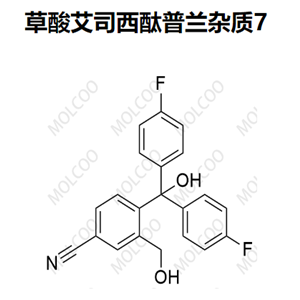 草酸艾司西酞普兰杂质7   762266-07-9  C21H15F2NO2 