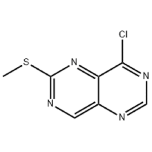 8-氯-2-(甲基硫代)嘧啶并[5,4-D]嘧啶,8-Chloro-2-(methylthio)pyrimido[5,4-d]pyrimidine