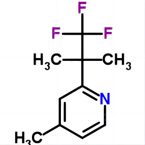 4-甲基-2-(1,1,1-三氟-2-二甲基-2-乙基)吡啶,4-Methyl-2-(1,1,1-trifluoro-2-Methylpropan-2-yl)pyridine