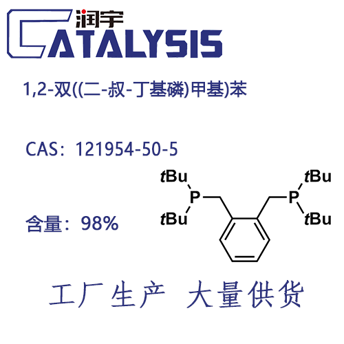 1,2-双((二-叔-丁基磷)甲基)苯,1,2-Bis(di-t-butylphosphinomethyl)benzene