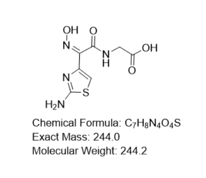 噻唑基乙酰基甘氨酸肟,Thiazolylacetyl glycine oxiMe