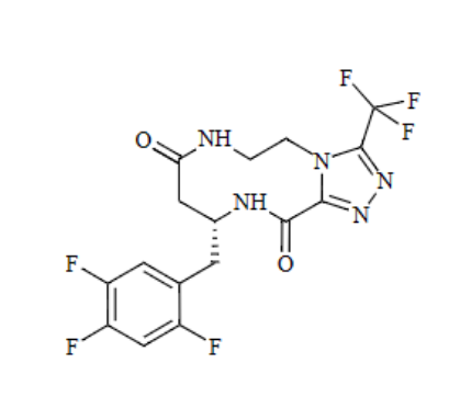 西格列汀雜質(zhì)19,(R)-10-(2,4,5-trifluorobenzyl)-3-(trifluoromethyl)-6,7,10,11-tetrahydro-[1,2,4]triazolo[3,4-c][1,4,7]triazecine-8,12(5H,9H)-dione