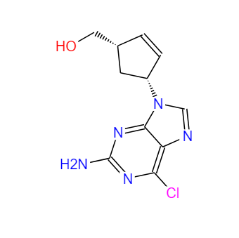 阿巴卡韦中间体A5,((1S,4R)-4-(2-Amino-6-chloro-9H-purin-9-yl)cyclopent-2-en-1-yl)methanol