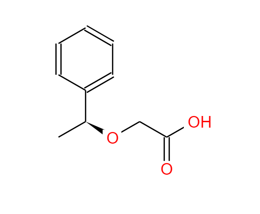 (S)-2-(1-苯基乙氧基)乙酸,Acetic acid, 2-[(1S)-1-phenylethoxy]-