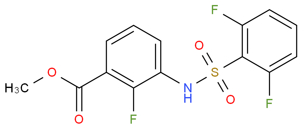 达拉非尼N-3,methyl 3-{[(2,6-difluorophenyl)sulfonyl]amino}-2-fluorobenzoate