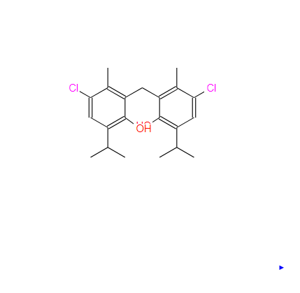 双氯麝酚,6,6'-Methylenebis(4-chloro-2-isopropyl-5-methylphenol)