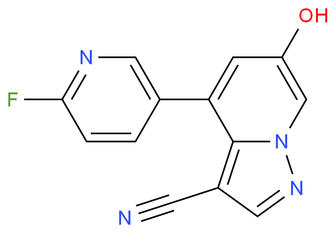 4-(6-氟吡啶-3-基)-6-羟基吡唑并[1,5-a]吡啶-3-甲腈（塞尔帕替尼 N-10）,Pyrazolo[1,5-a]pyridine-3-carbonitrile, 4-(6-fluoro-3-pyridinyl)-6-hydroxy-