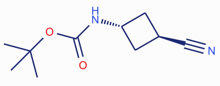 (反式-3-氰基环丁基)氨基甲酸叔丁酯,tert-butyl trans-N-(3-cyanocyclobutyl)carbamate