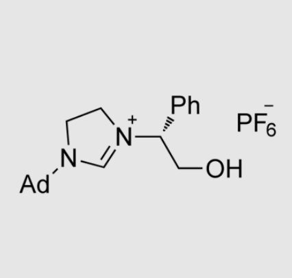 (R)-3-(金剛烷-1-基)-1-(2-羥基-1-苯基乙基)-4,5-二氫-1H-咪唑-3-六氟磷酸鹽(V),(R)-3-(Adamantan-1-yl)-1-(2-hydroxy-1-phenylethyl)-4,5-dihydro-1H-imidazol-3-ium hexafluorophosphate(V)