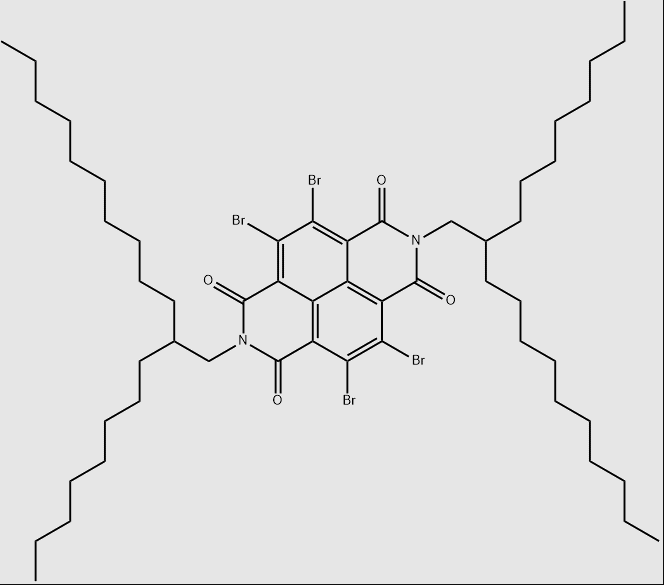 4,5,9,10-四溴-2,7-二(2-辛基十二烷基)苯并[lmn][3,8]菲咯啉-1,3,6,8(2H,7H)-四酮,4,5,9,10-TetrabroMo-2,7-bis(2-octyldodecyl)benzo[lMn][3,8]phenanthroline-1,3,6,8-tetraone