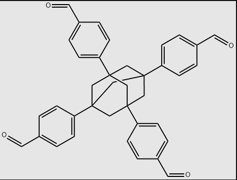 1,3,5,7-四(4-苯甲醛基)-金刚烷,1,3,5,7-tetrakis(4-formylphenyl)adamantane