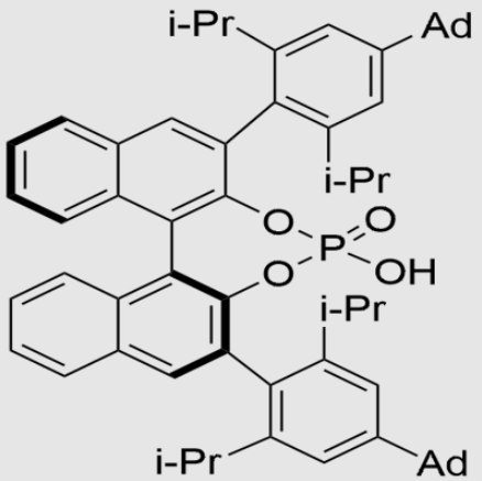 (11BS)-2,6-双[2,6-双(1-甲基乙基)-4-三环[3.3.1.13,7]癸-1-基苯基]-4-羟基-4-氧化物-萘并[2,1-D:1',2'-F][1,3,2]二氧杂膦;S-AD磷酸,(11bS)- 2,6-bis[2,6-bis(1-methylethyl)-4-tricyclo[3.3.1.13,7]dec-1-ylphenyl]-4-hydroxy-4-oxide-Dinaphtho[2,1-d:1',2'-f][1,3,2]dioxaphosphepin