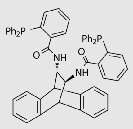 (S,S)-ANDEN-苯基特罗斯,(S,S)-ANDEN-Phenyl Trost Ligand,(+)-(11S,12S)Bis[2′-(diphenylphosphino)benzamido]-9,10-dihydro-9,10-ethanoanthracene, (11S,12S)-N,N′-(9,10-Dihydro-9,10-ethanoanthracene-11,12-diyl)bis[2-(diphenylpho