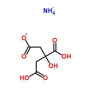 柠檬酸铵,azane,2-hydroxypropane-1,2,3-tricarboxylic acid