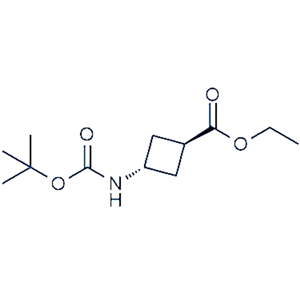 反式-3-((叔丁氧羰基)氨基)环丁烷-1-羧酸乙酯