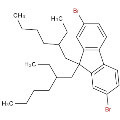9,9'-二（2-乙基己基）-2,7-二溴芴,9,9-Di(2'-ethylhexyl)-2,7-dibromo-fluorene