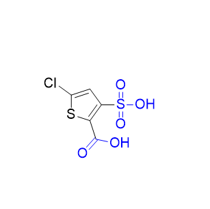 氯诺昔康杂质04,5-Chloro-3-sulfo-2-thiophenecarboxylic acid