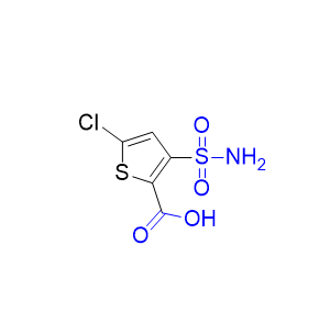 氯諾昔康雜質(zhì)05,3-(Aminosulfonyl)-5-chloro-2-thiophenecarboxylic acid