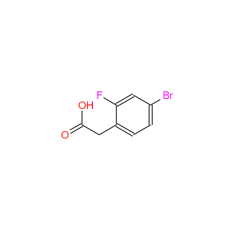 4-溴-2-氟苯乙酸,4-Bromo-2-fluorophenylacetic acid