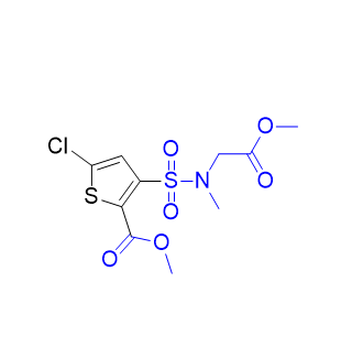 氯诺昔康杂质17,Methyl 5-chloro-3-[[(2-methoxy-2-oxoethyl)methylamino]sulfonyl]-2-thiophenecarboxylate