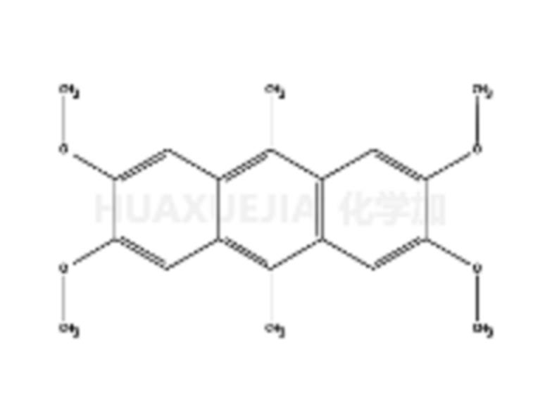 2,3,6,7-四甲氧基-9,10-二甲基蒽,2,3,6,7-tetramethoxy-9,10-dimethylanthracene