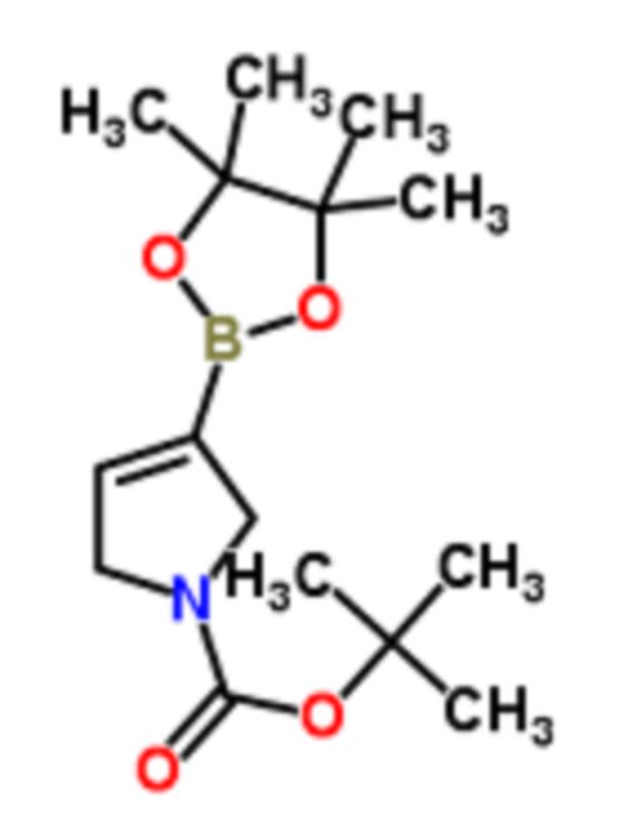 1-叔丁氧羰基-2,5-二氫-1H-吡咯-3-硼酸頻哪醇酯,tert-butyl 3-(4,4,5,5-tetramethyl-1,3,2-dioxaborolan-2-yl)-2,5-dihydropyrrole-1-carboxylate