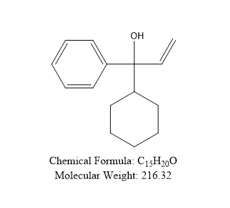 1-环己基-1-苯基丙-2-烯-1-醇,1-Cyclohexyl-1-phenylpropan-2-en-1-ol