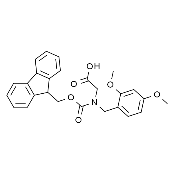 Fmoc-N-(2,4-二甲氧基芐基)-甘氨酸,Fmoc-(Dmb)Gly-OH